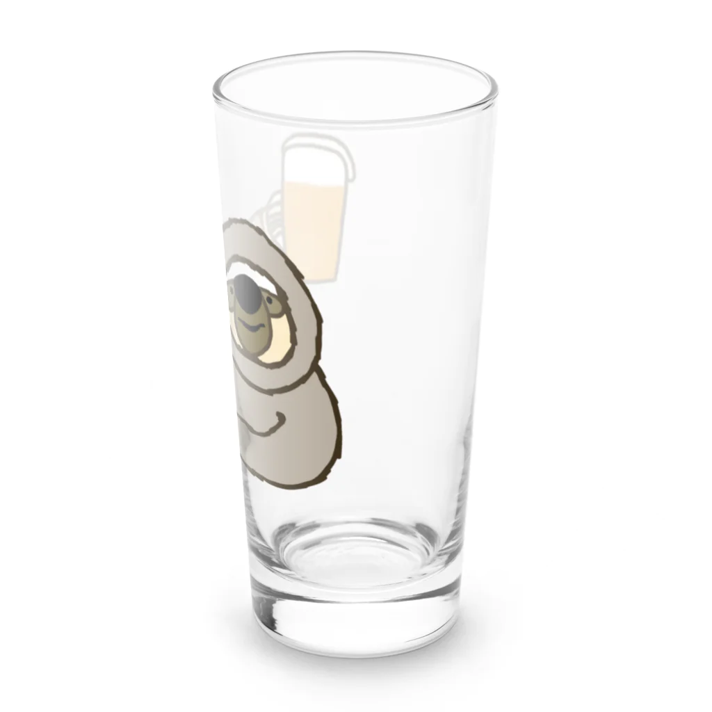 ＋Whimsyのなまけものビール Long Sized Water Glass :right