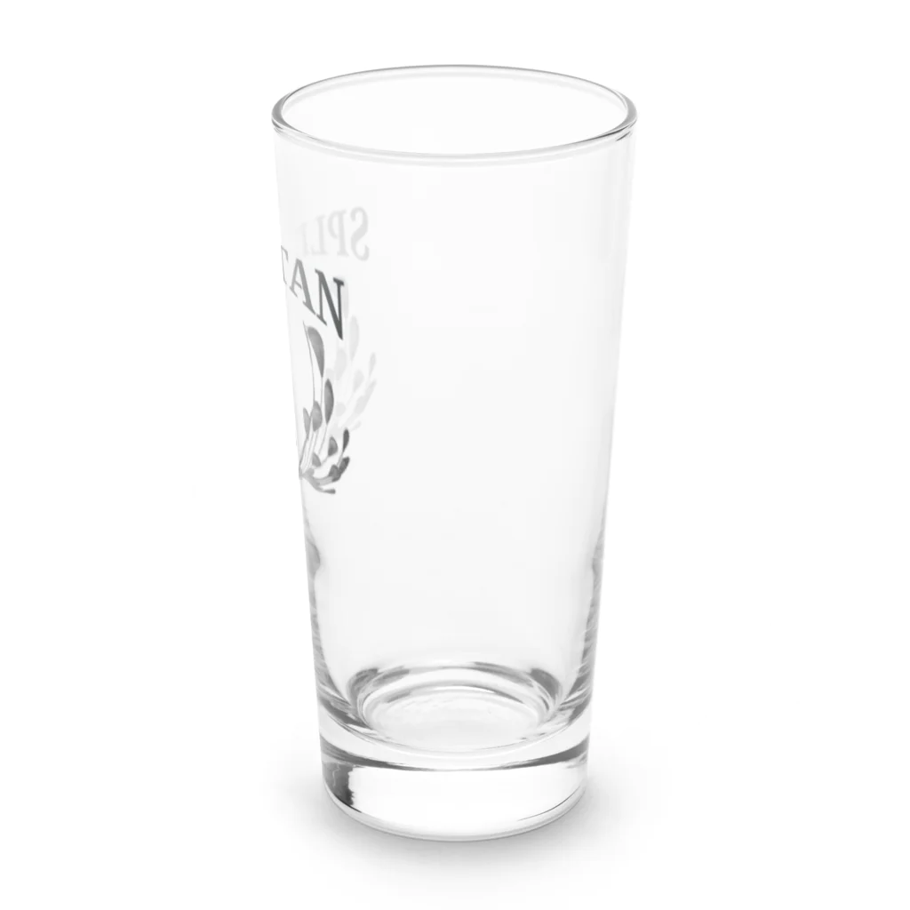 SPLIT+TANの【 SPLIT+TAN 】孔雀ロゴ Long Sized Water Glass :right