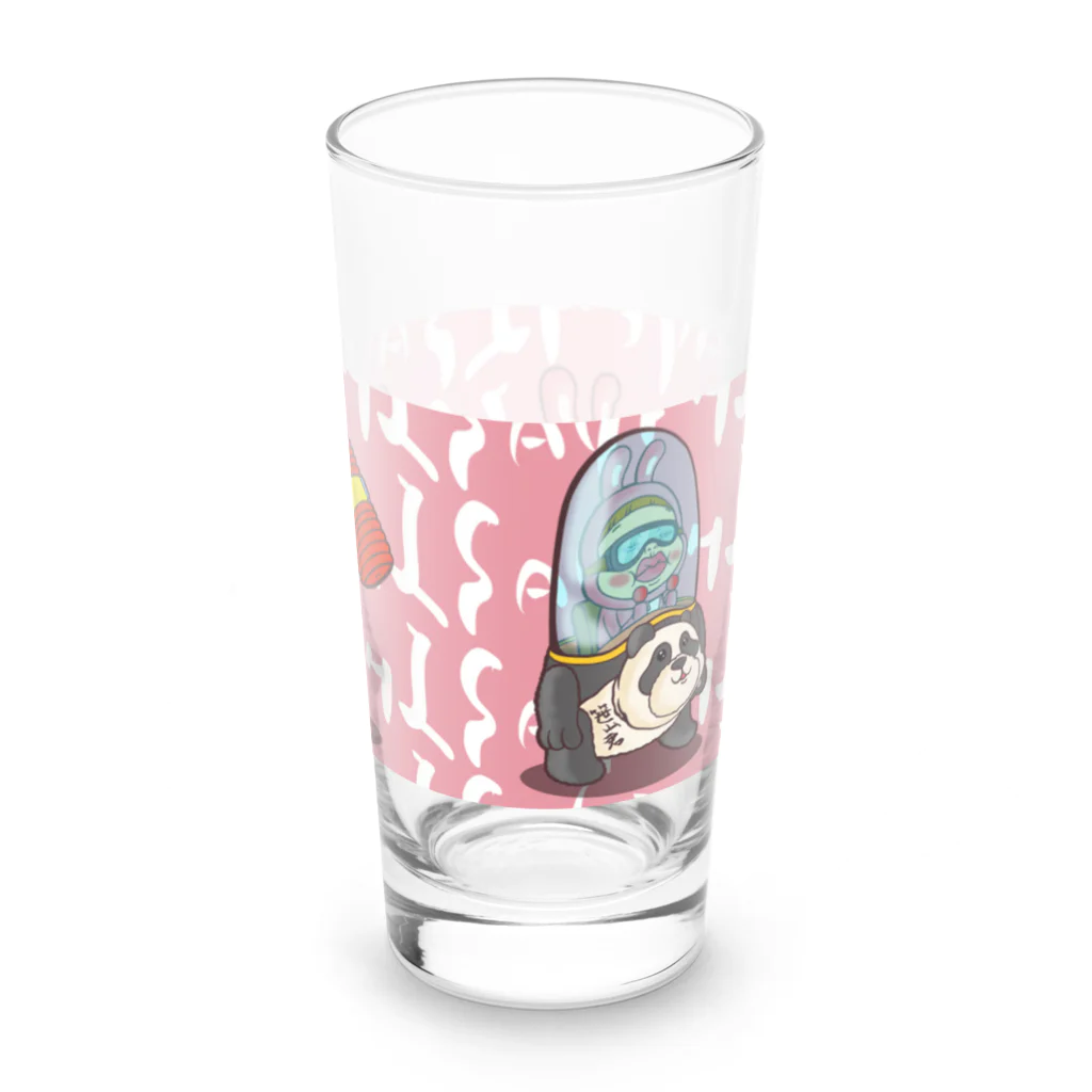 Siderunの館 B2のコップ類だよ！さげみちゃん(背景赤) Long Sized Water Glass :right
