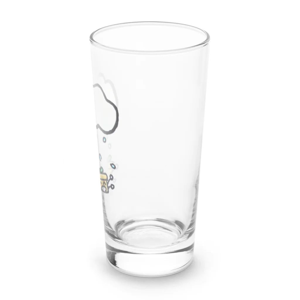 greetenの植木に雨を Long Sized Water Glass :right