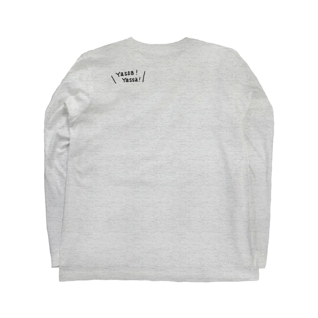 勝手ショップ王子町店の王子の青年会 Long Sleeve T-Shirt :back