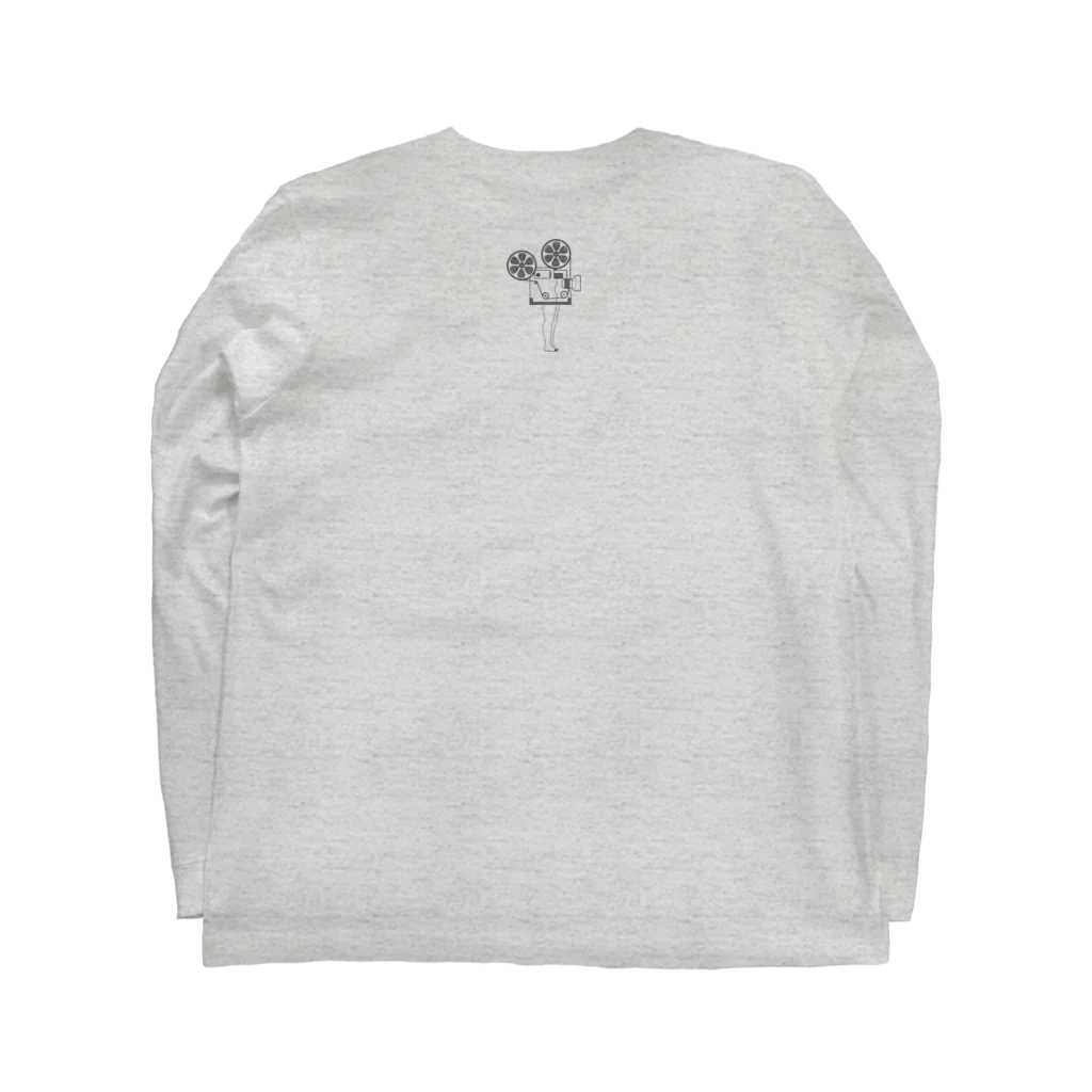 dougaseiseitokoroの足の生えた映写機 Long Sleeve T-Shirt :back