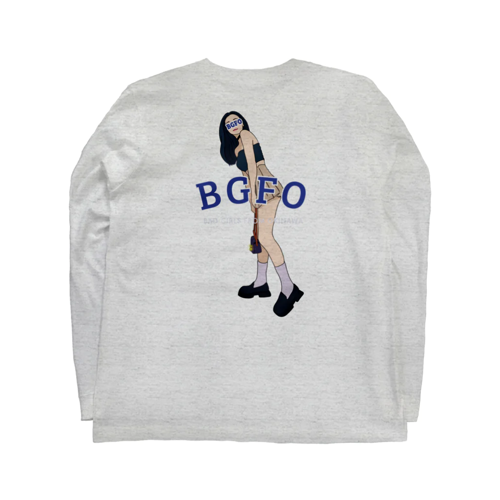 PUG ARTWORKS のBGFO 韓国ver ロングスリーブTシャツの裏面