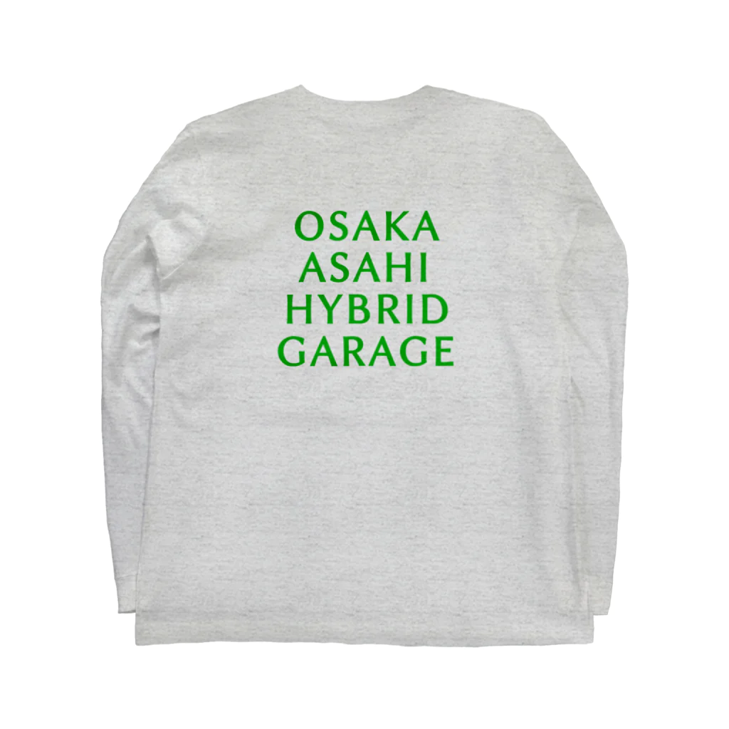 369BEATSのHYBRIDGARAGE ロングスリーブTシャツの裏面