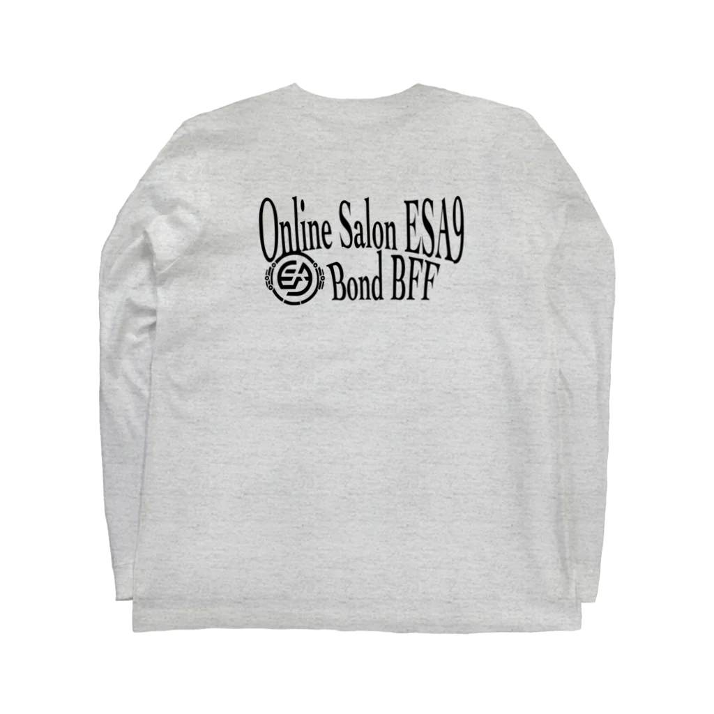 Bond-BFFのBond BFFシンプルロゴアイテム Long Sleeve T-Shirt :back