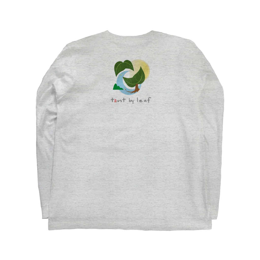 キャンプグッズ【tゑnt by leaf】のキャンプグッズ Long Sleeve T-Shirt :back