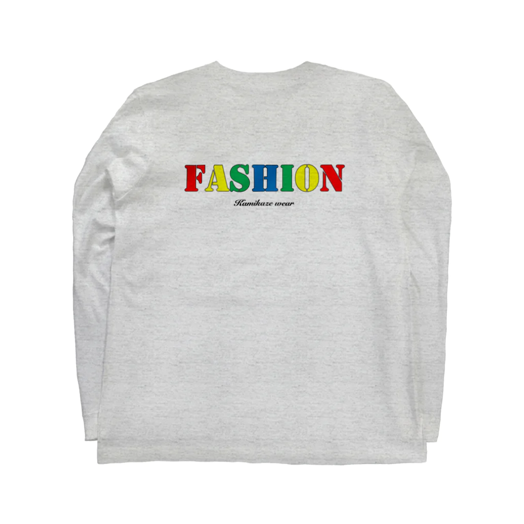 カミカゼウェアの『FASHION』 Long Sleeve T-Shirt :back