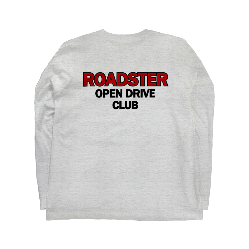 辛党おやじの人ヴァ一体Ｔシャツ Long Sleeve T-Shirt :back