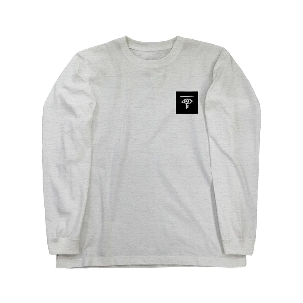 こちこの部屋のこちこの部屋ロゴ（黒） Long Sleeve T-Shirt