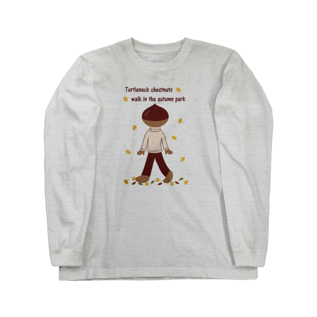 キッズモード某のとっくりくんの秋散歩 Long Sleeve T-Shirt