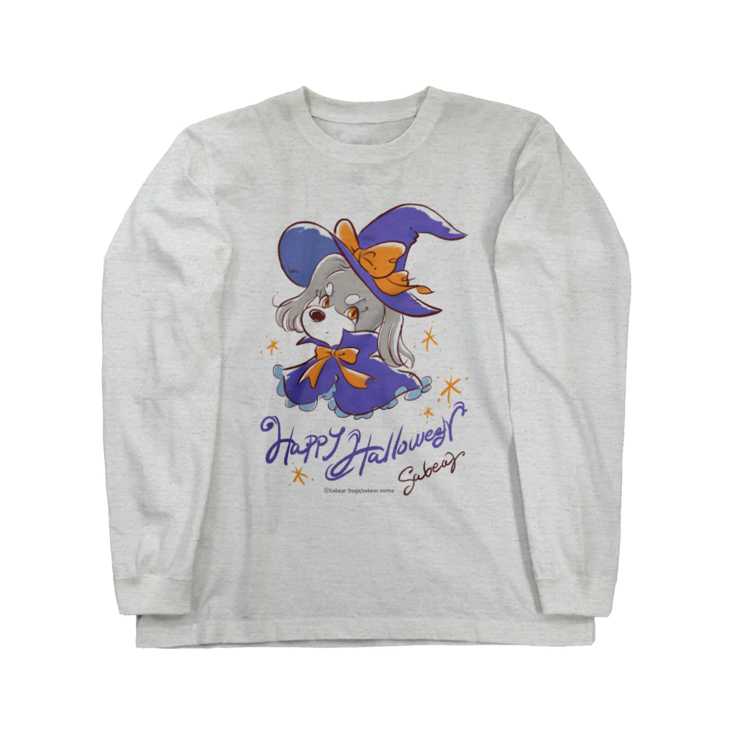 obosa_DENS/SABEAR_shop ＠SUZURIのシュナガール_ハロウィン_ウェア Long Sleeve T-Shirt