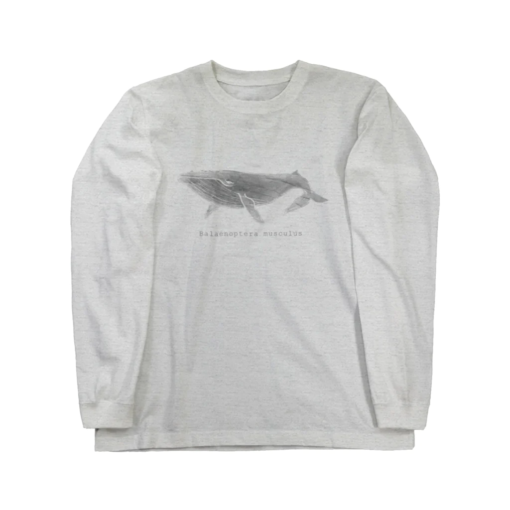 ミナミのシロナガスクジラ Long Sleeve T-Shirt