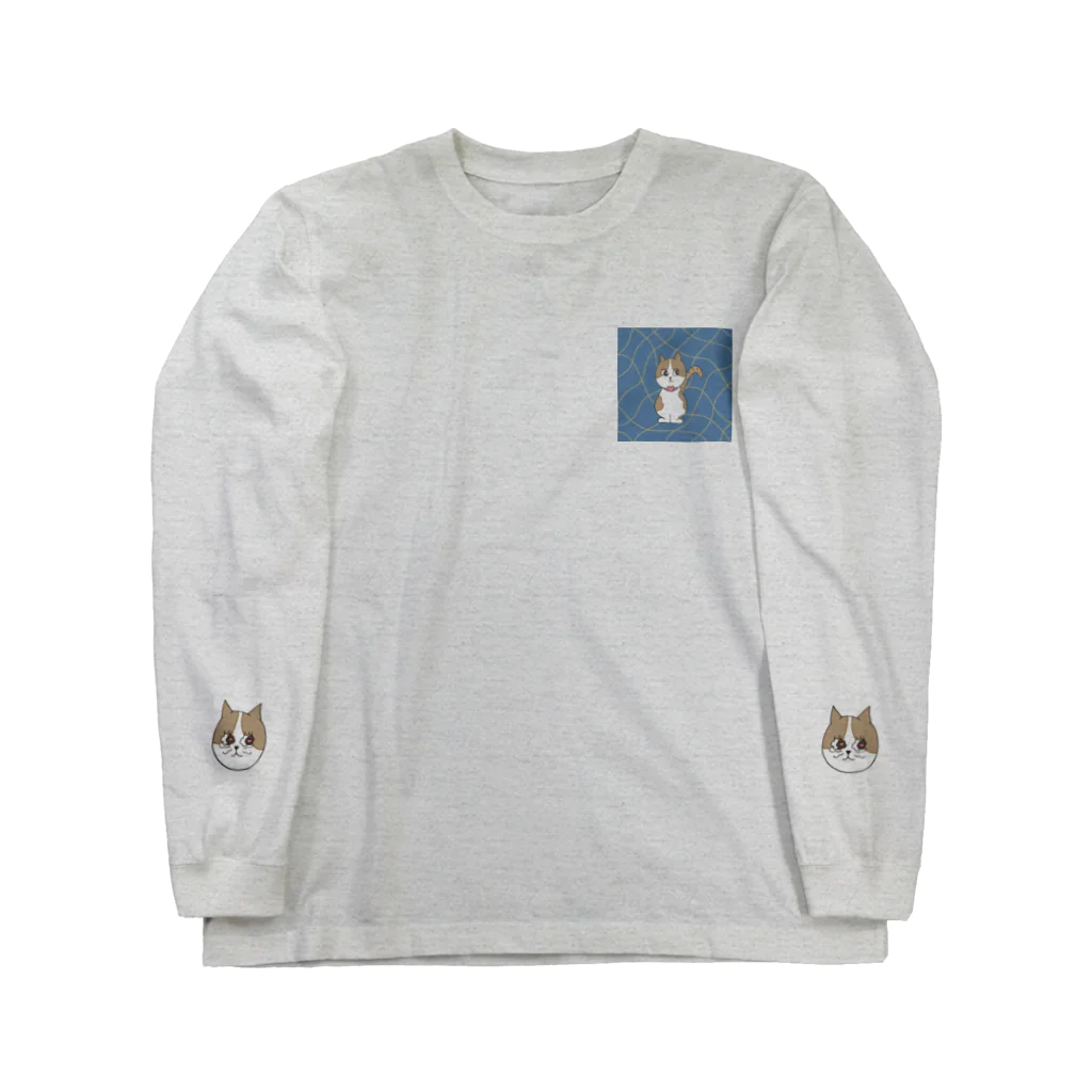 Hinanochin.shopのa cat / Timmy Long Sleeve T-Shirt