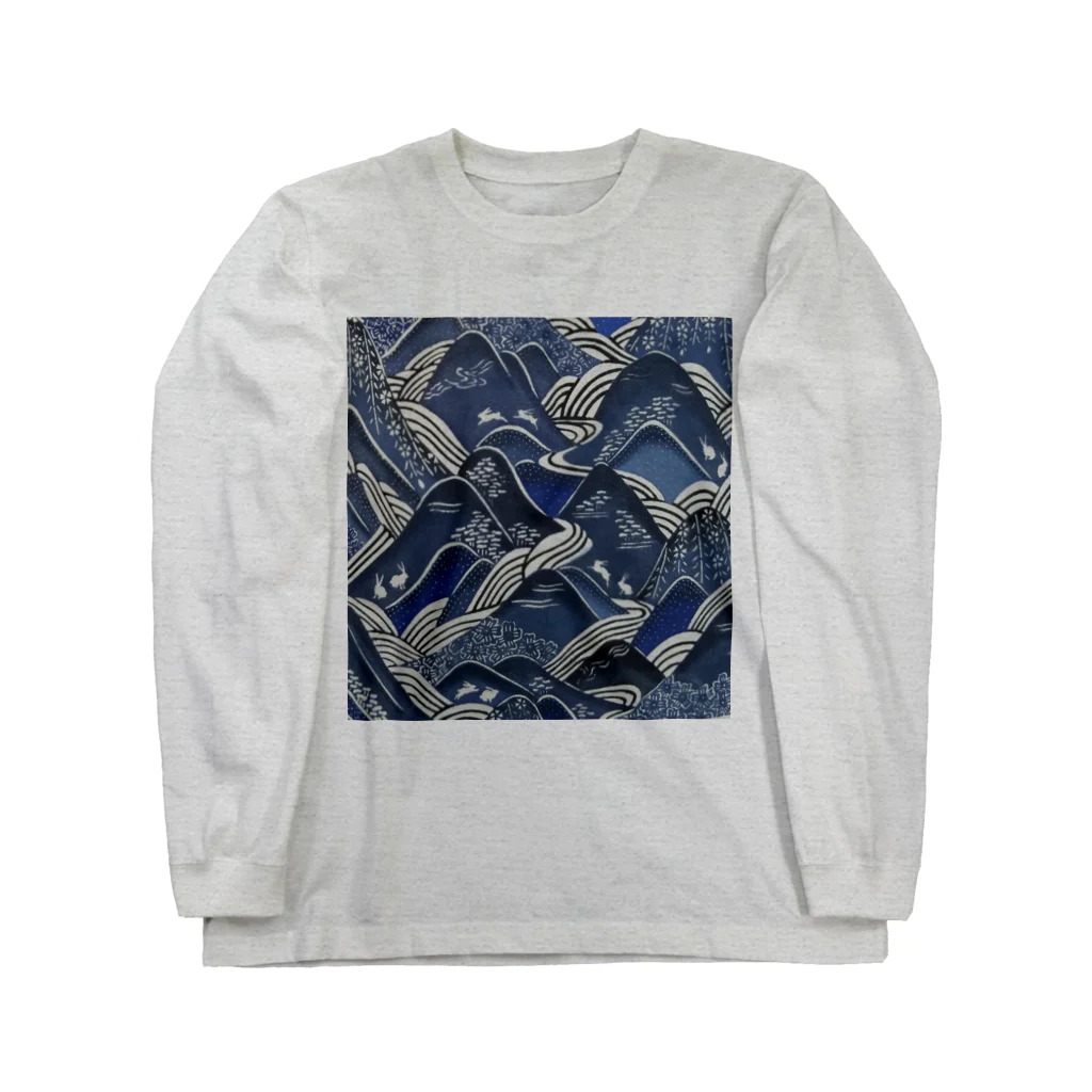 comomo629のMountains ロングスリーブTシャツ