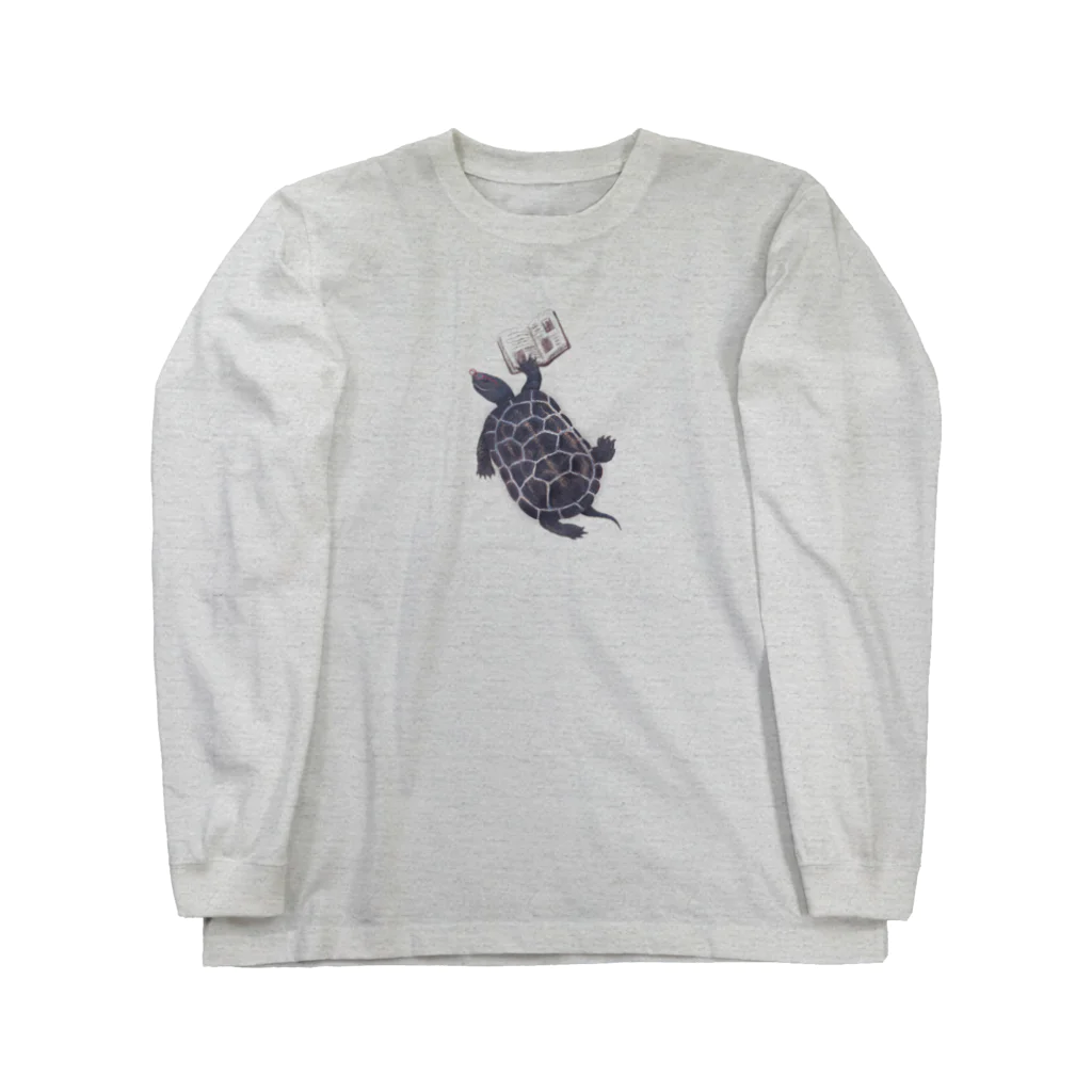 めろんぽっぷのお店だよの卍ポーズのクロクサくん Long Sleeve T-Shirt