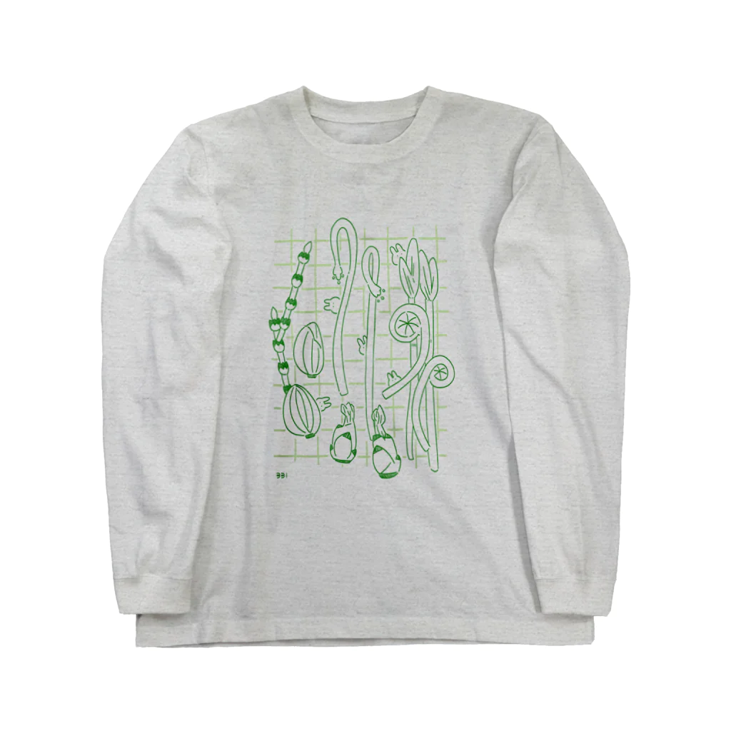 soratoの山菜とちいさいうさぎ Long Sleeve T-Shirt