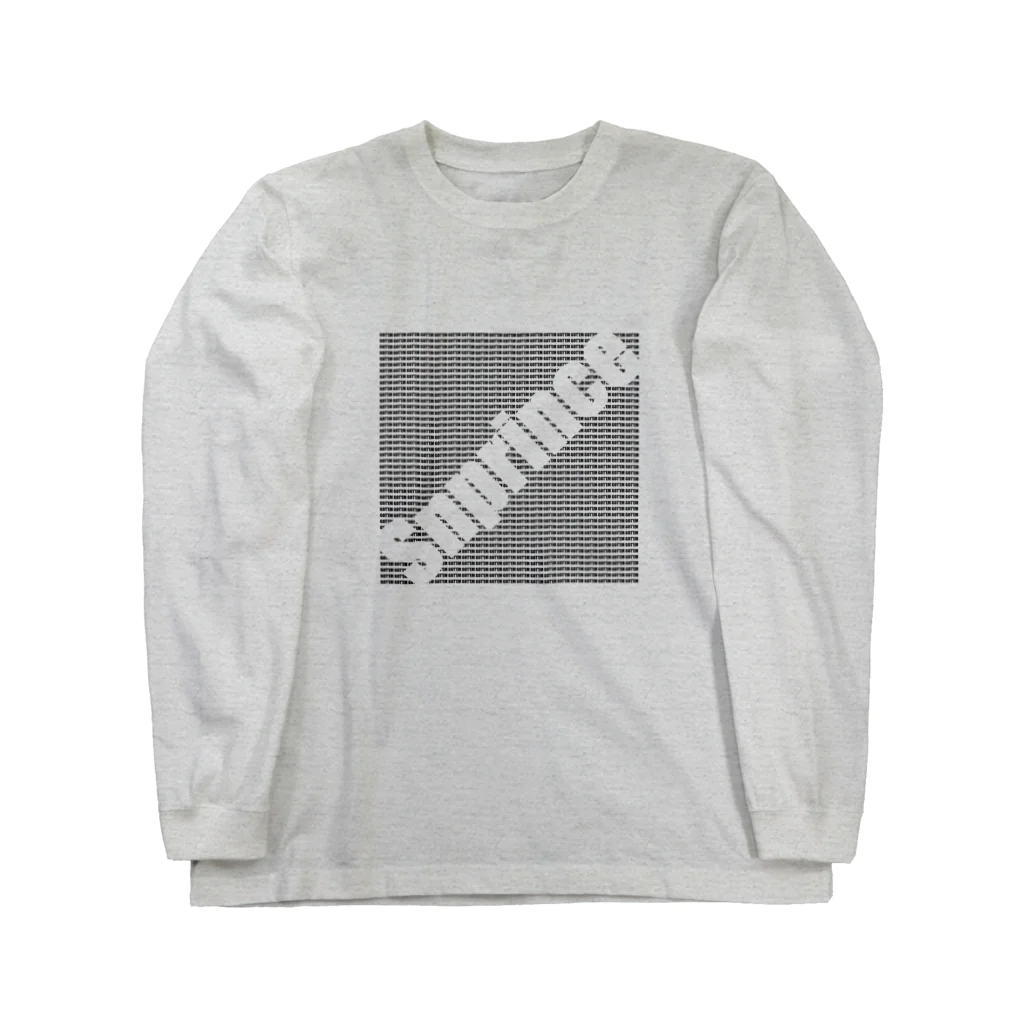 王子のアパレル SnprinceのGOT'EM柄（黒） Snprince logo Long Sleeve T-Shirt