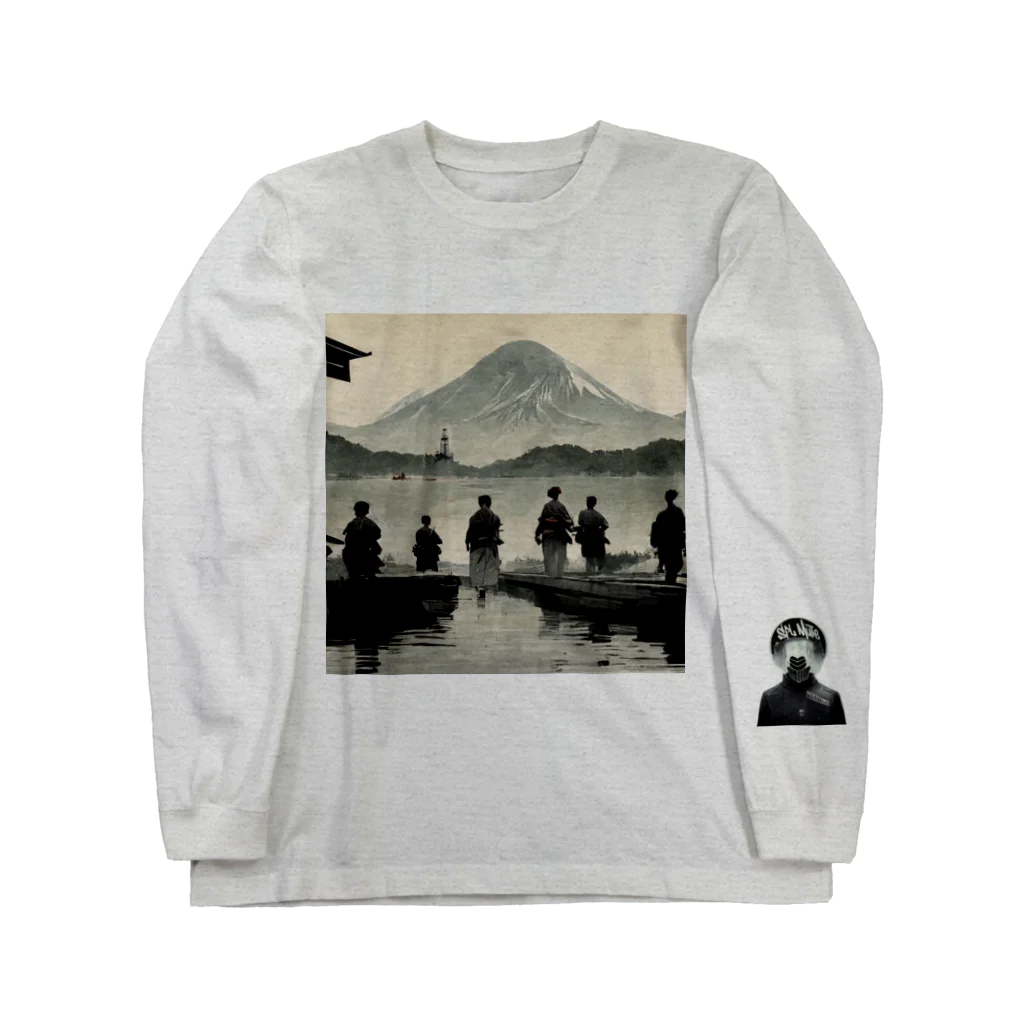 Spl_MuteのFishing For Fuji Long Sleeve T-Shirt