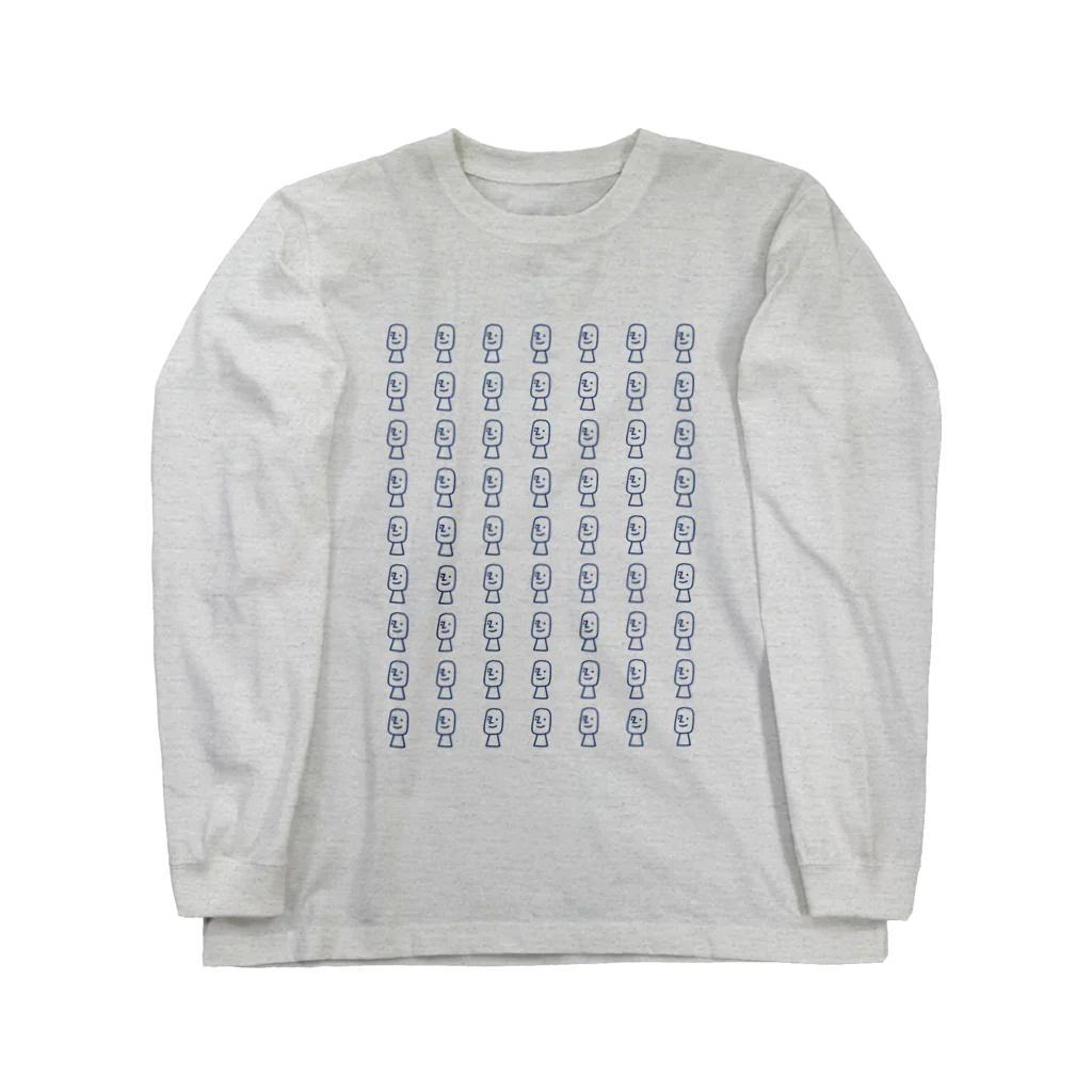 コンロランのイースター島のモアイ(63) Long Sleeve T-Shirt