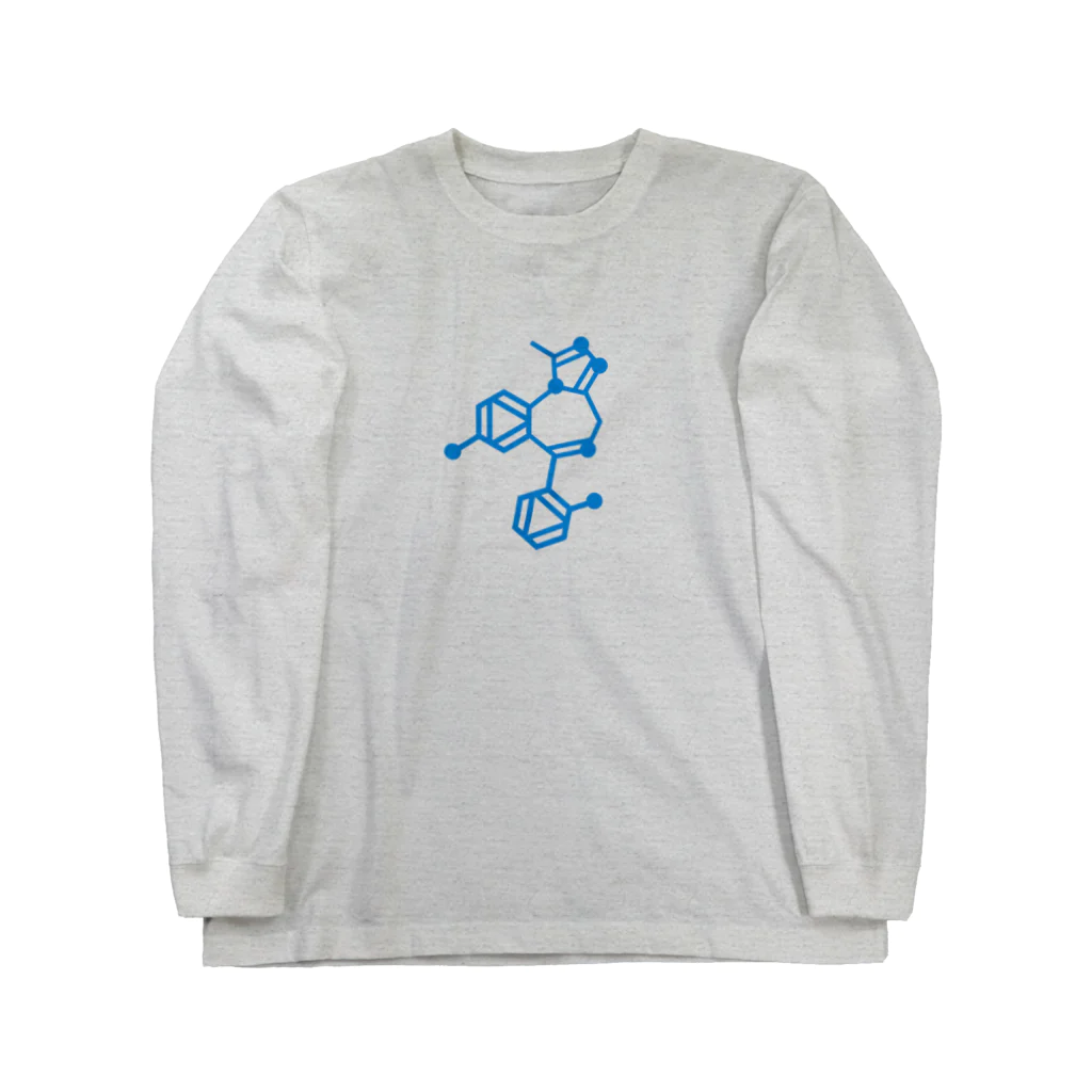 科学雑貨Scientiaのハルシオン(トリアゾラム) Long Sleeve T-Shirt