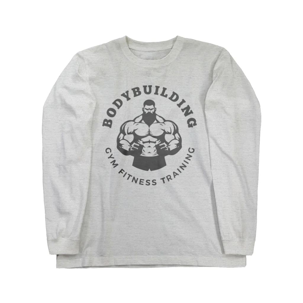 Sky00のボディビルダーダルフィー Long Sleeve T-Shirt