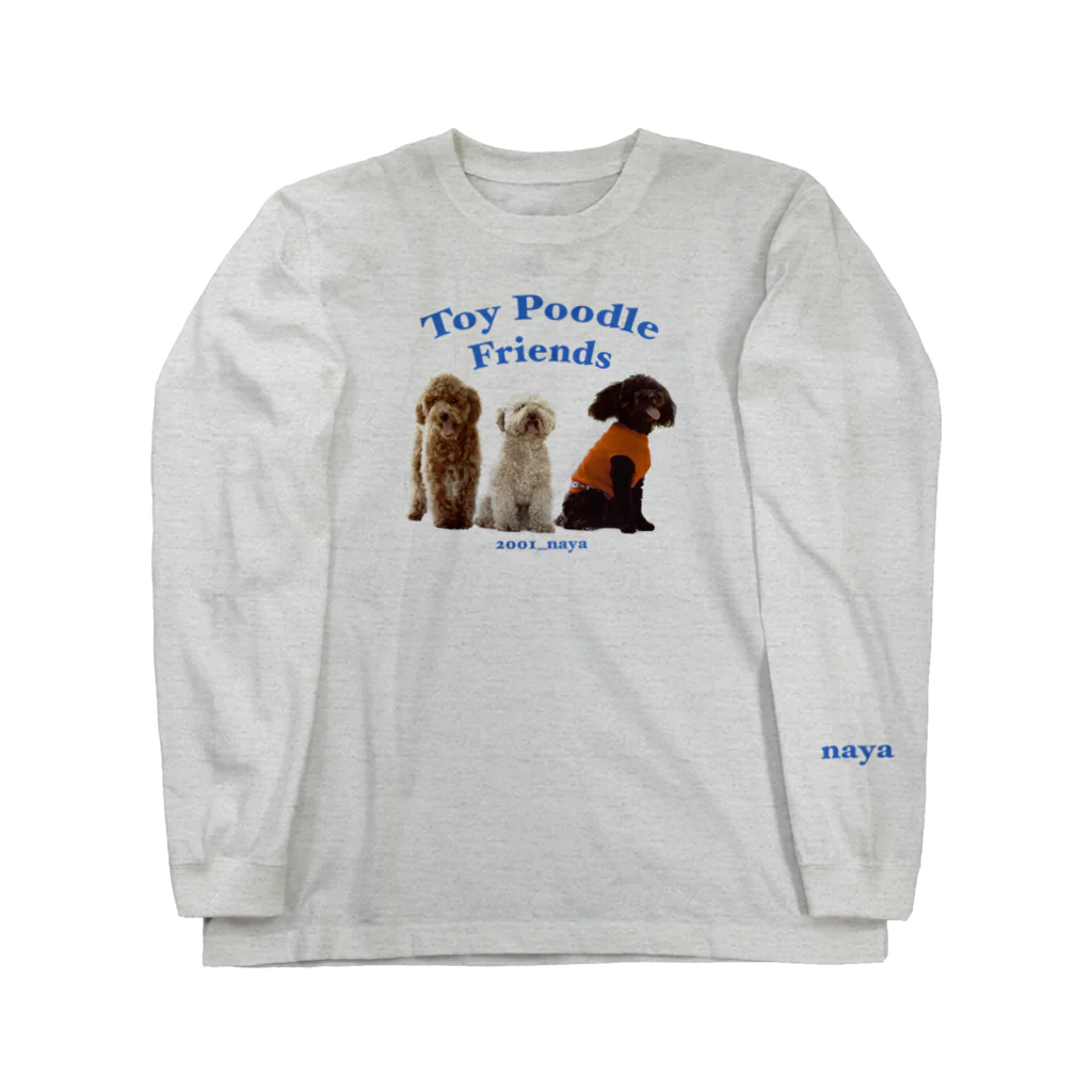 NAYA-officialのToy Poodle Friends Long Sleeve T-Shirt