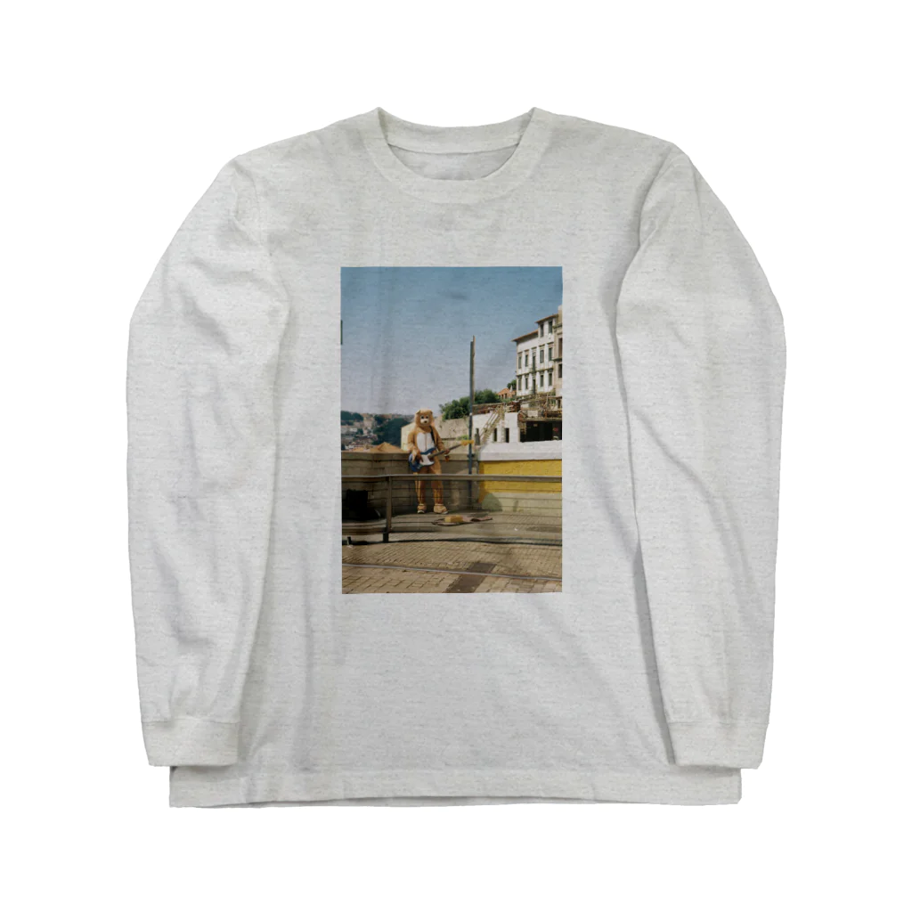 DGDGの街とギターとぬいぐるみ Long Sleeve T-Shirt