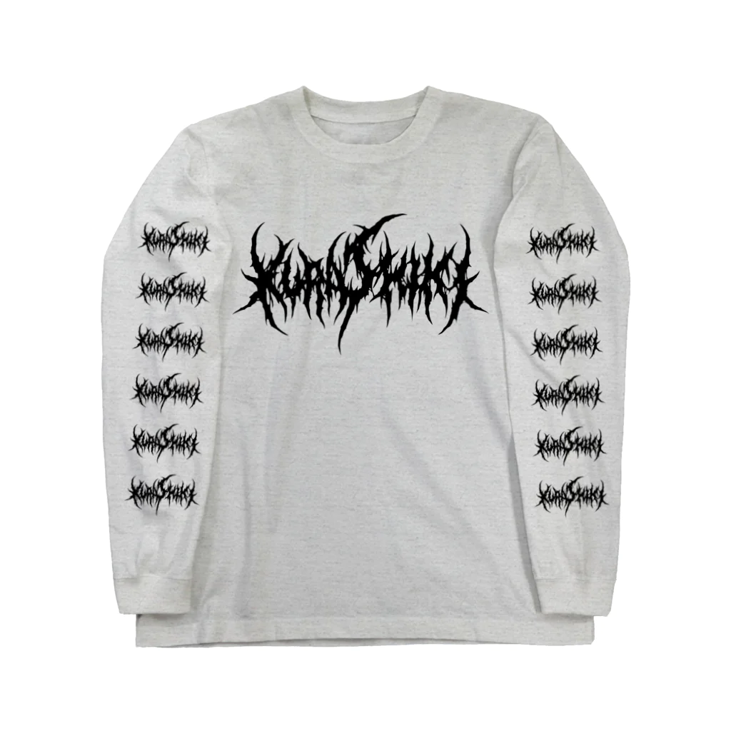 Toshihiro Egawa Artのデスメタル倉敷/DEATH METAL KURASHIKI Long Sleeve T-Shirt