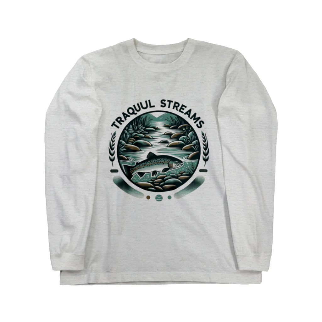 グロードのトラウトと渓流 Long Sleeve T-Shirt