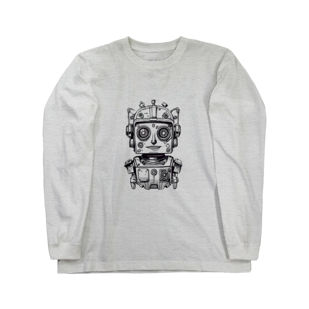 mirinconixのじっと見るガラクタくん Long Sleeve T-Shirt