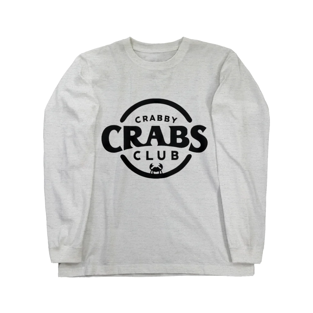 MatrixSphereのCRABBY CRABS CLUB シンプルロゴ ロングスリーブTシャツ