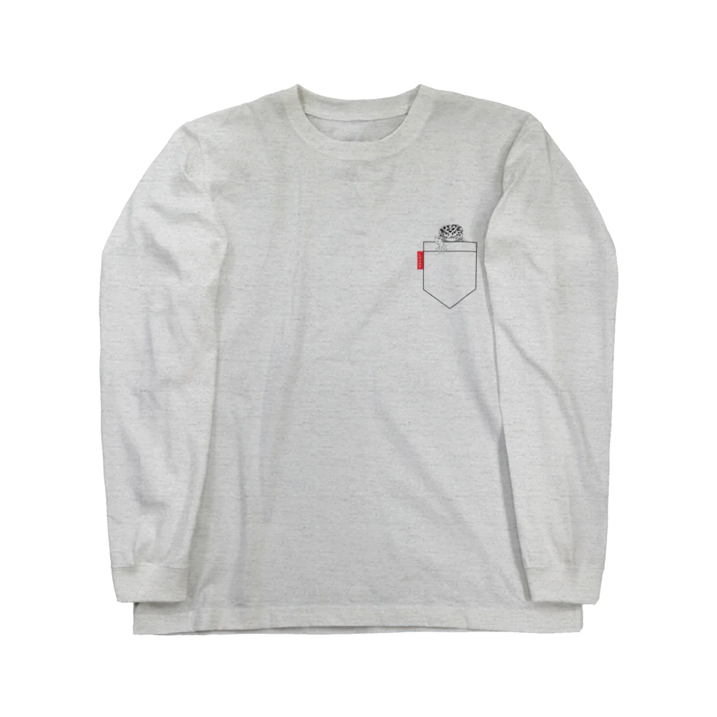 きのぴー@レオパのひょっこりレオパ Long Sleeve T-Shirt