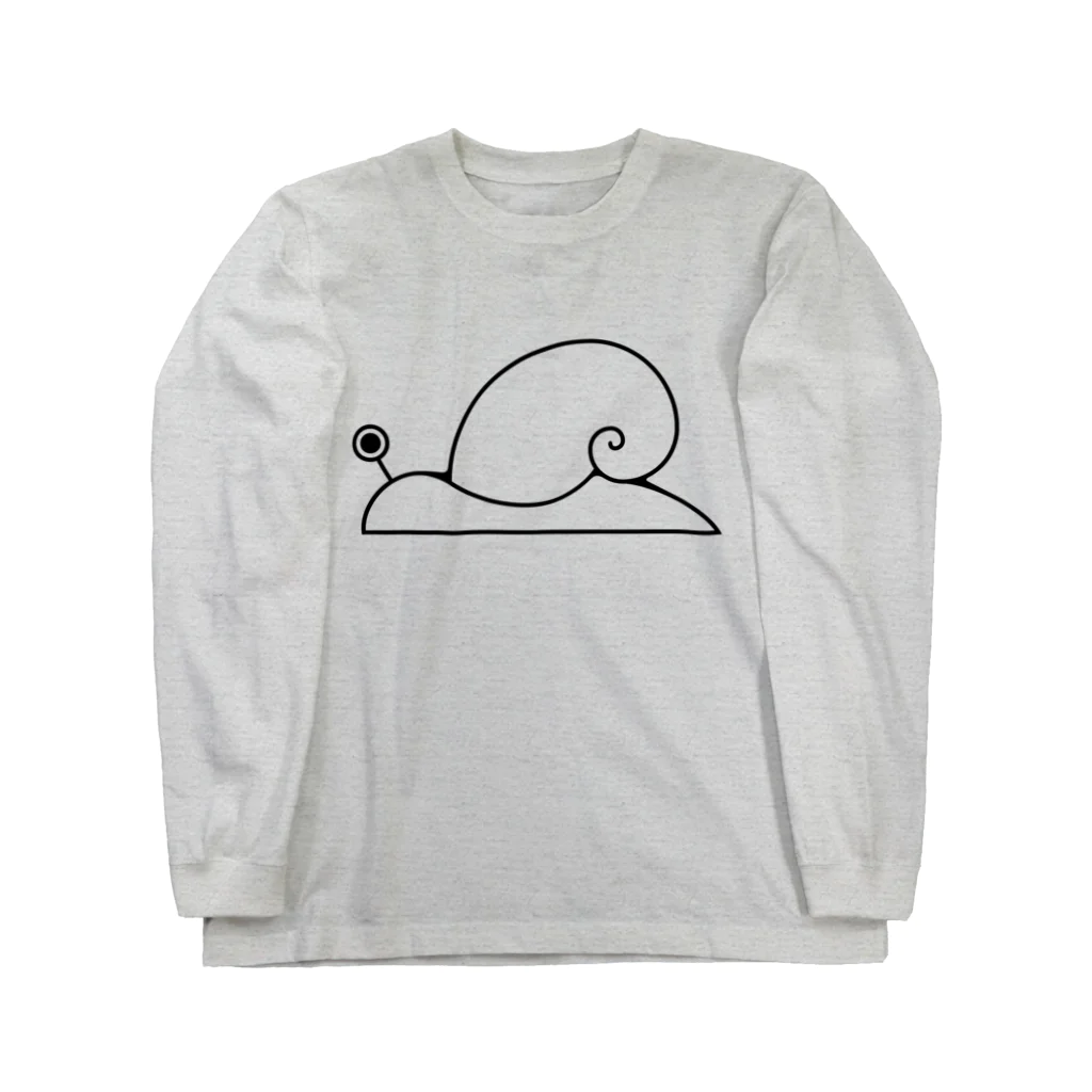 犬田猫三郎の黄金比カタツムリ Long Sleeve T-Shirt