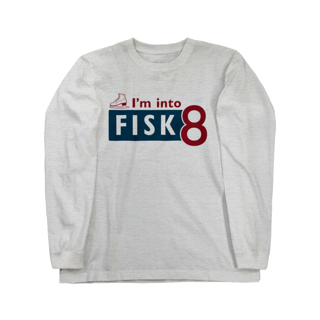 rd-T（フィギュアスケートデザイングッズ）のI'm into FISK8_nv Long Sleeve T-Shirt