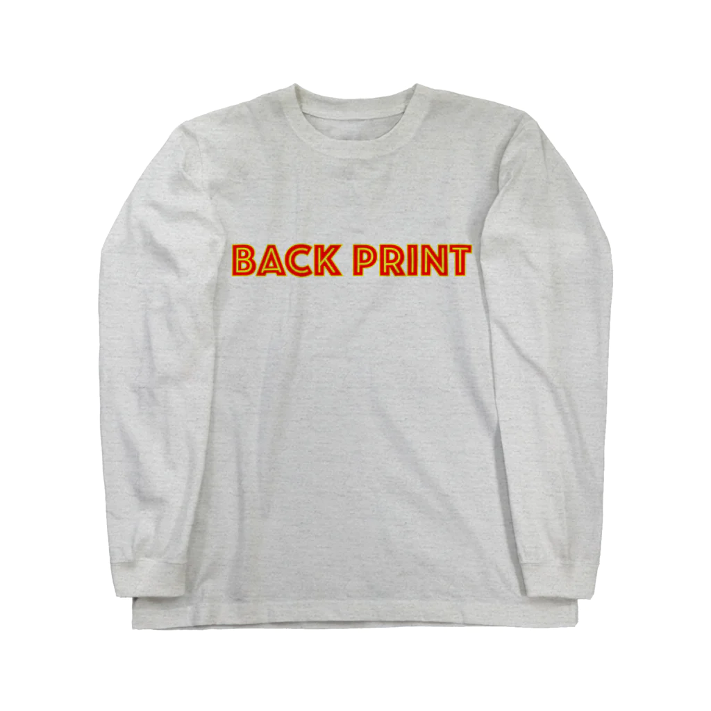 カミカゼウェアの『BACK PRINT 2』 ロングスリーブTシャツ