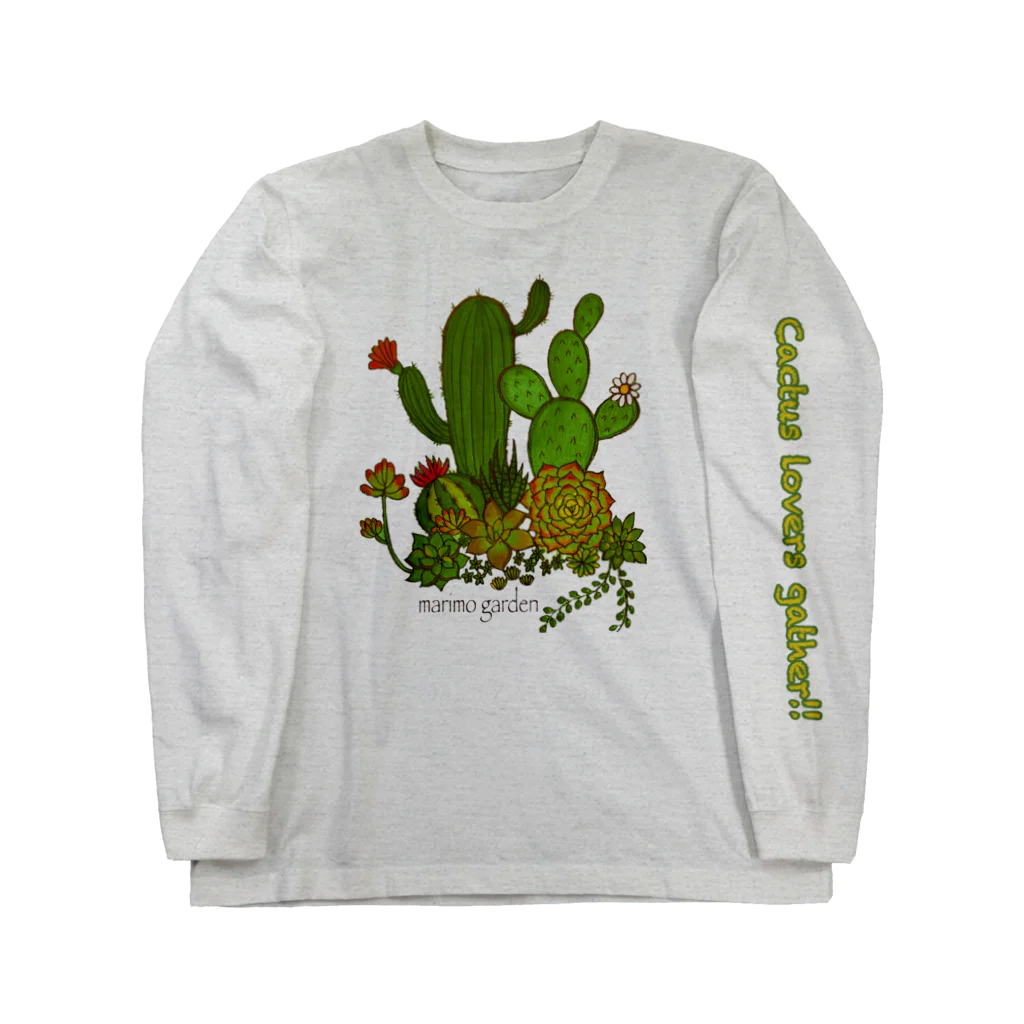 marimo shopのサボテン Long Sleeve T-Shirt