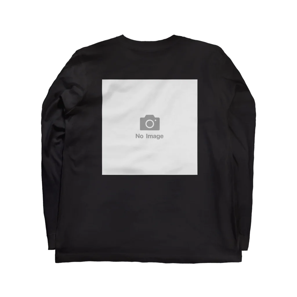 すとろべりーガムFactoryのバックプリント No Image (ノーイメージ) ロングスリーブTシャツの裏面