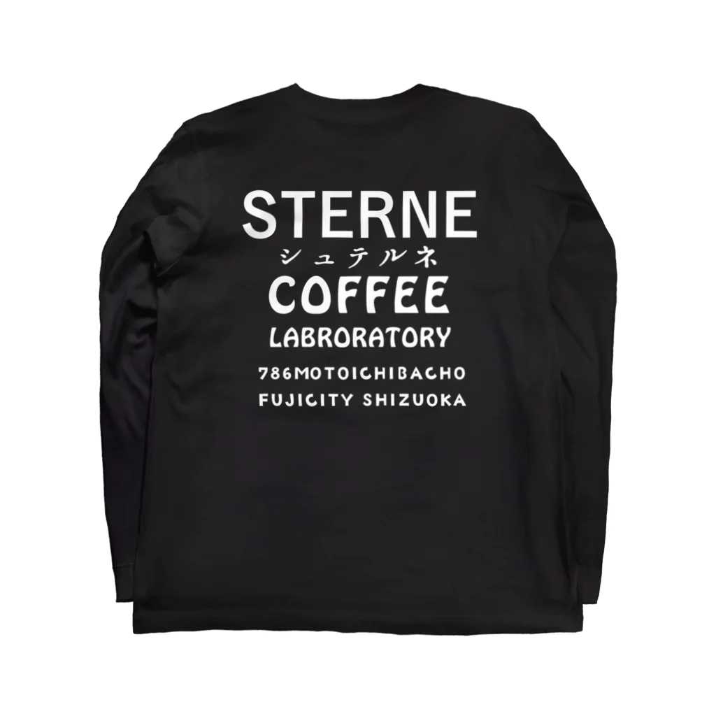 BAKA DE YOKATTAのSTERNE COFFEE LABORATORY ロングスリーブTシャツの裏面