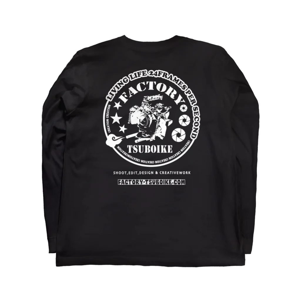 FACTORY TSUBOIKEのLIVING LIFE 24FRAMES PER SECOND Long Sleeve T-Shirt :back