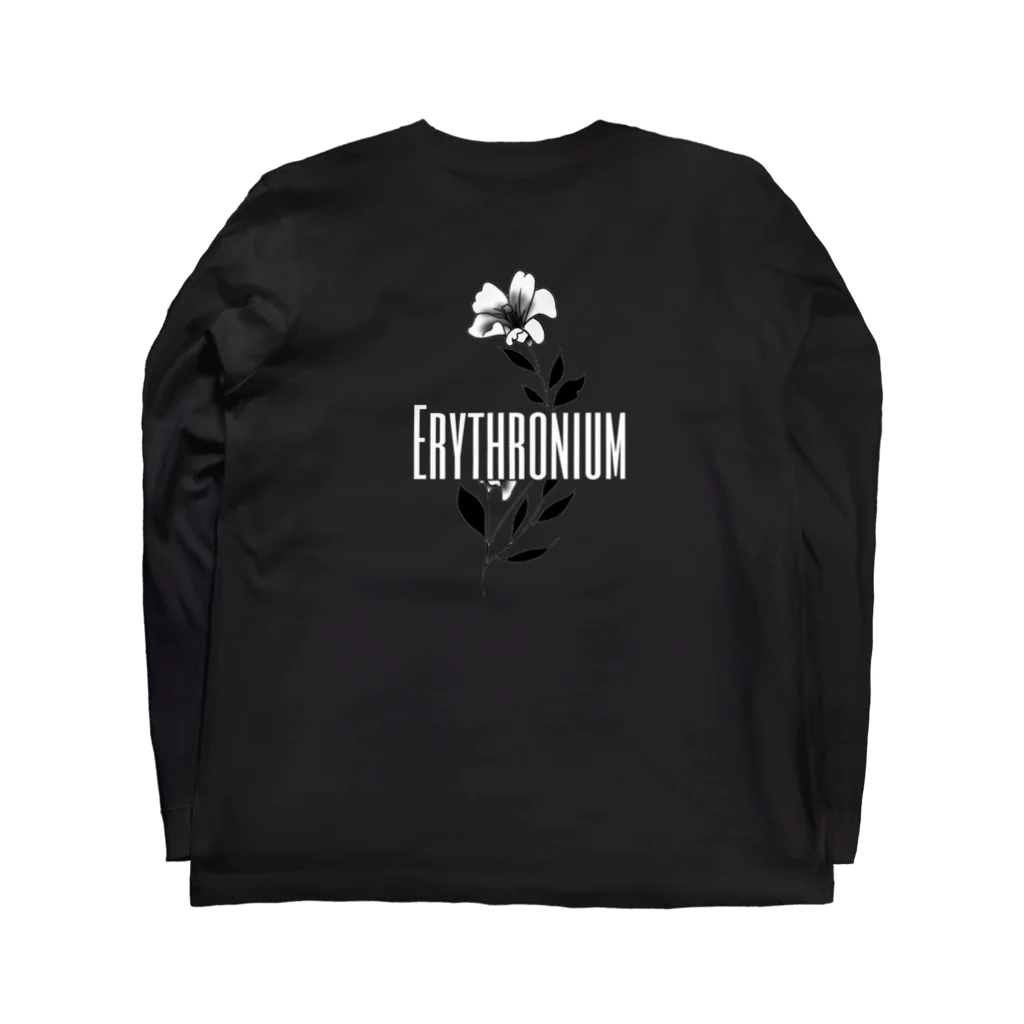 桃山-Momoyama-のErythronium long sleeb ロングスリーブTシャツの裏面