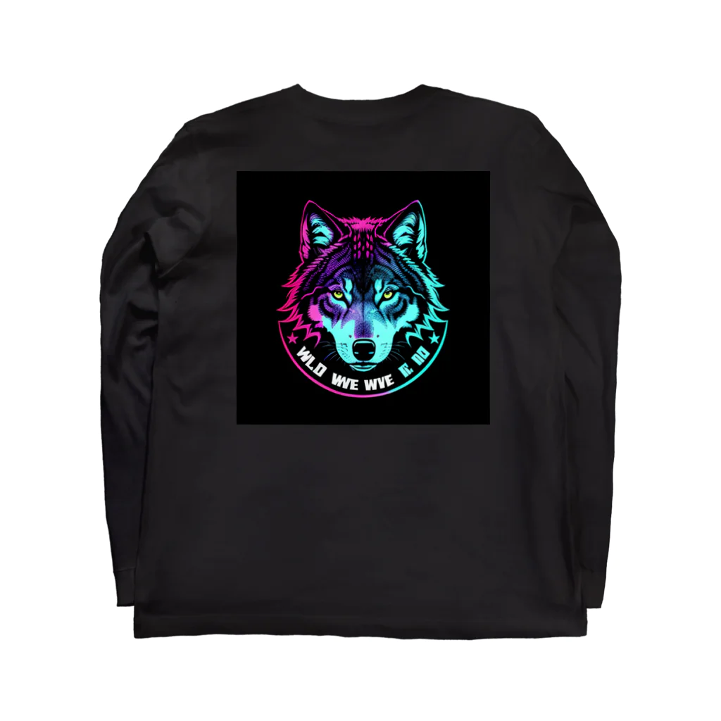 イマオカのWOLF(1) Long Sleeve T-Shirt :back