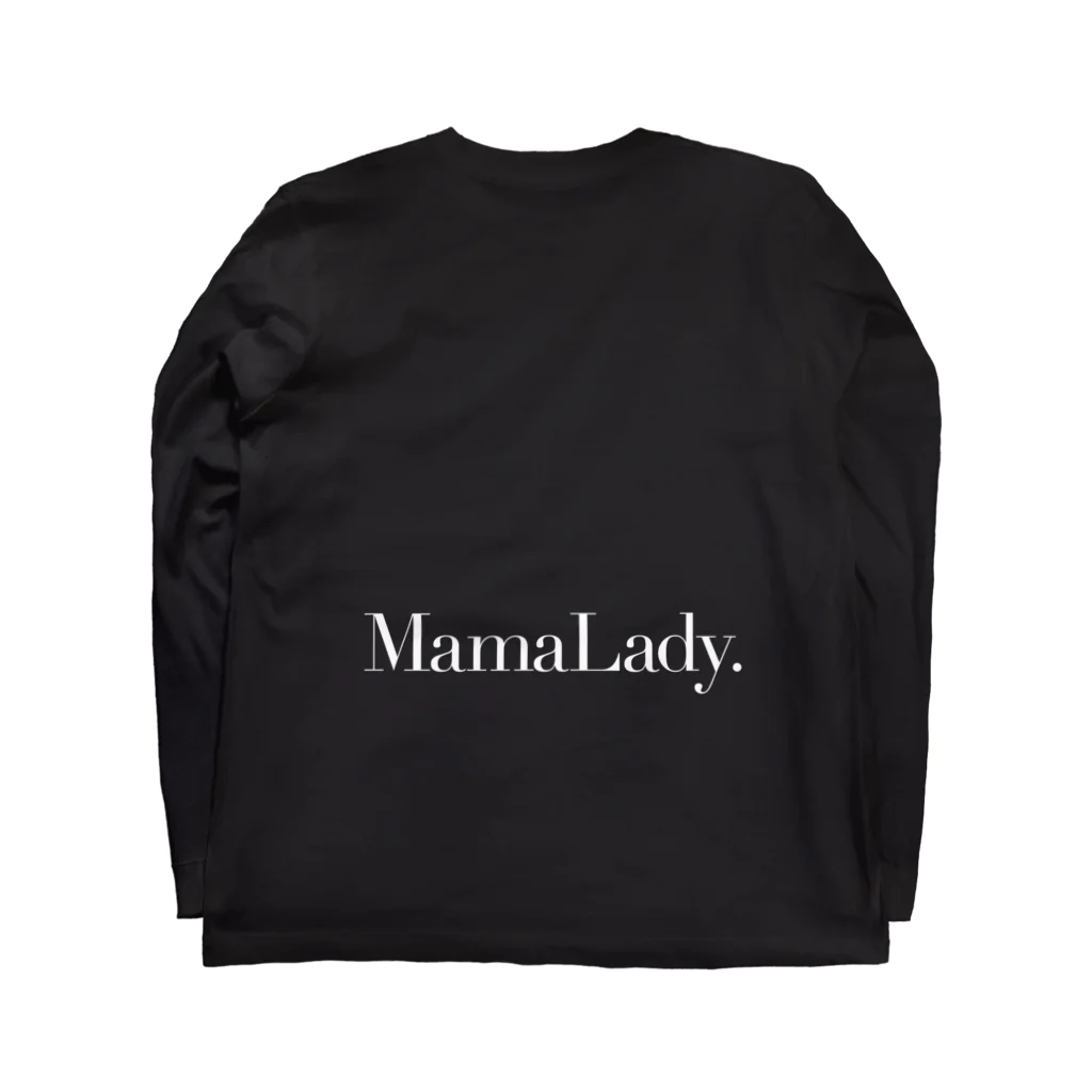 MamaLadyのMamaLady オリジナル 長袖Tシャツ ロングスリーブTシャツの裏面