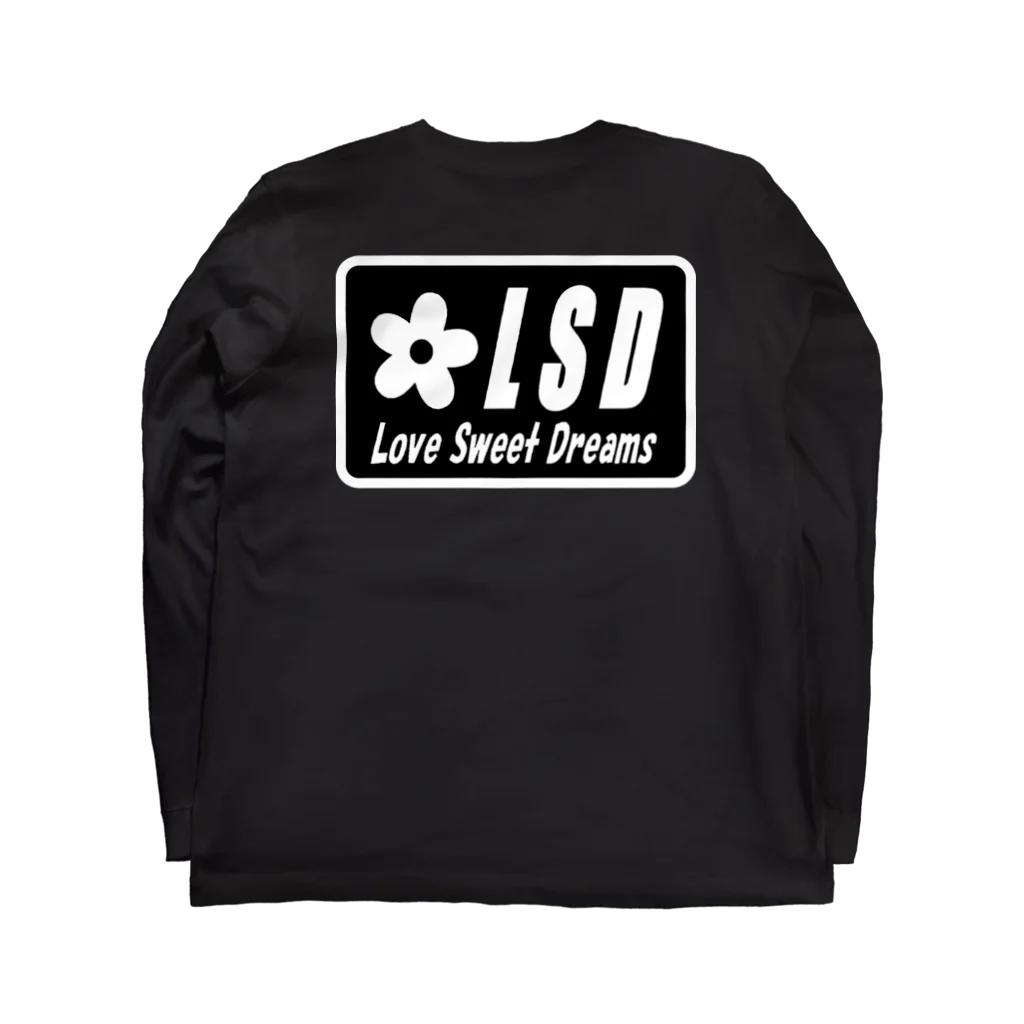 NOIR（ノアール）のBP　LSD LOGO　白枠 ロングスリーブTシャツの裏面