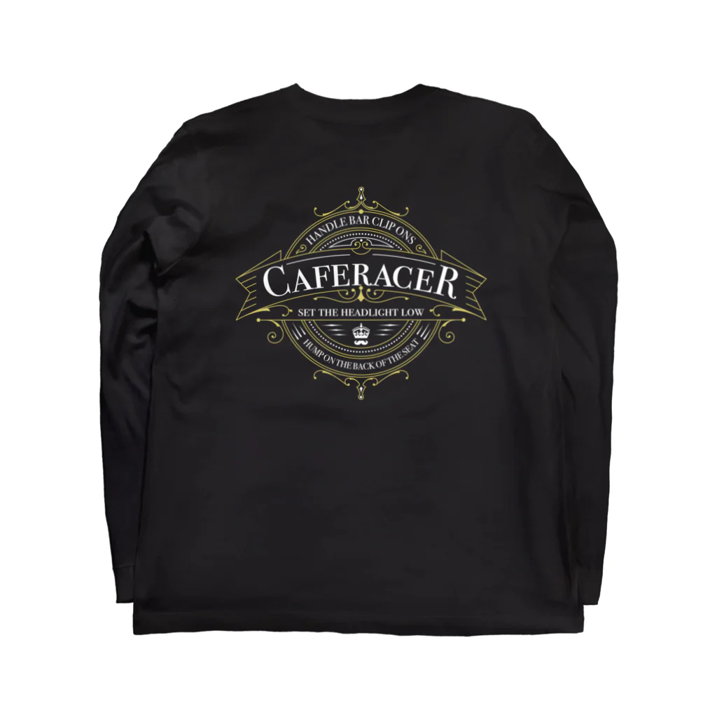 りぶれのcaferacer ロングスリーブTシャツの裏面