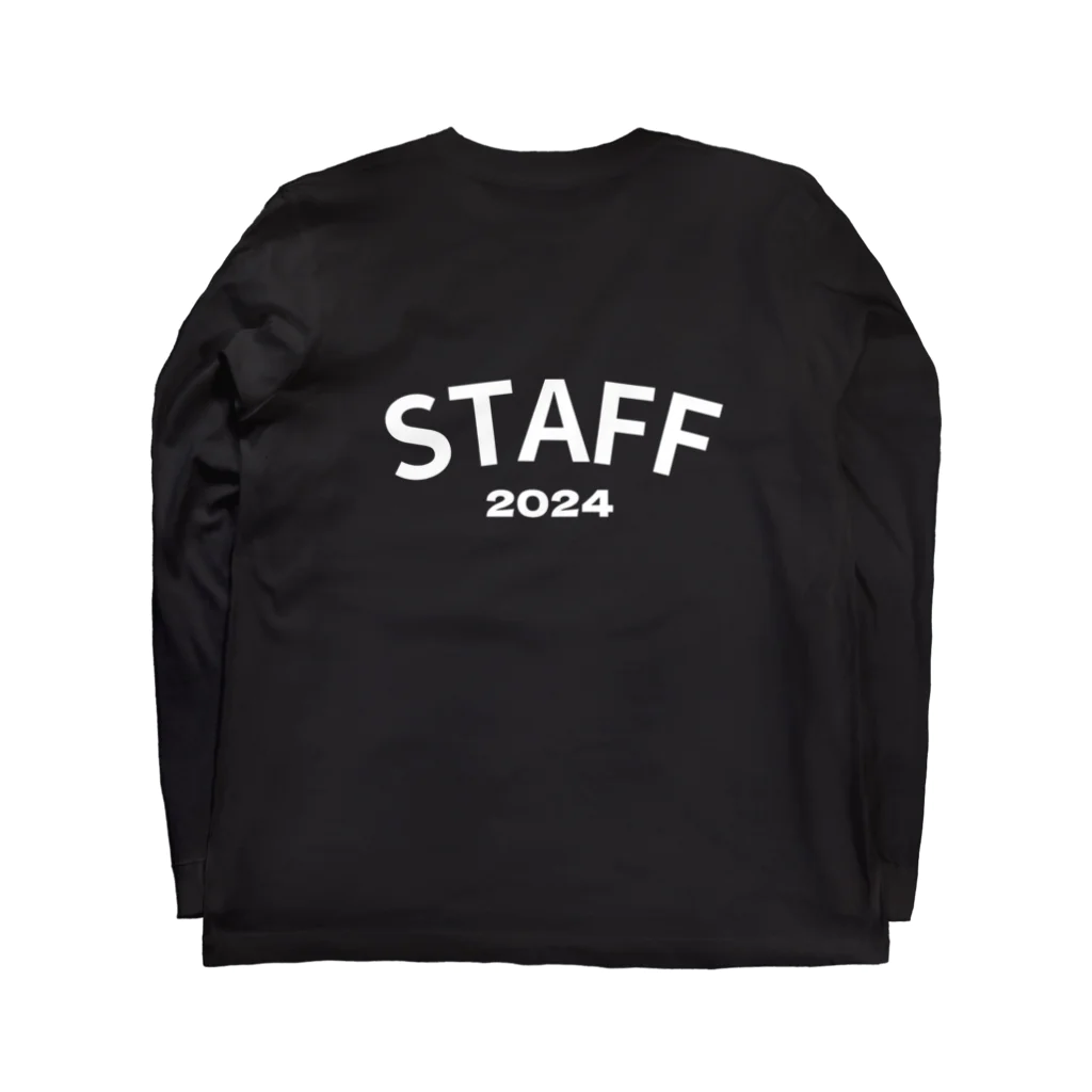 JuliettMikeYankeeのステージスタッフ用スタッフウェア 2024年版 ロングスリーブTシャツの裏面