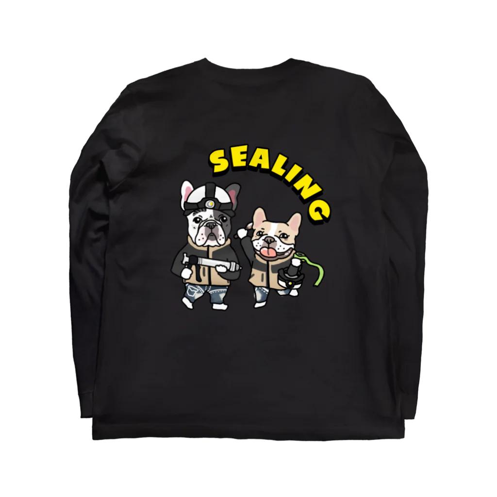 BULL HAWAII mihoデザイのフレブル　SEALING ロングスリーブTシャツの裏面