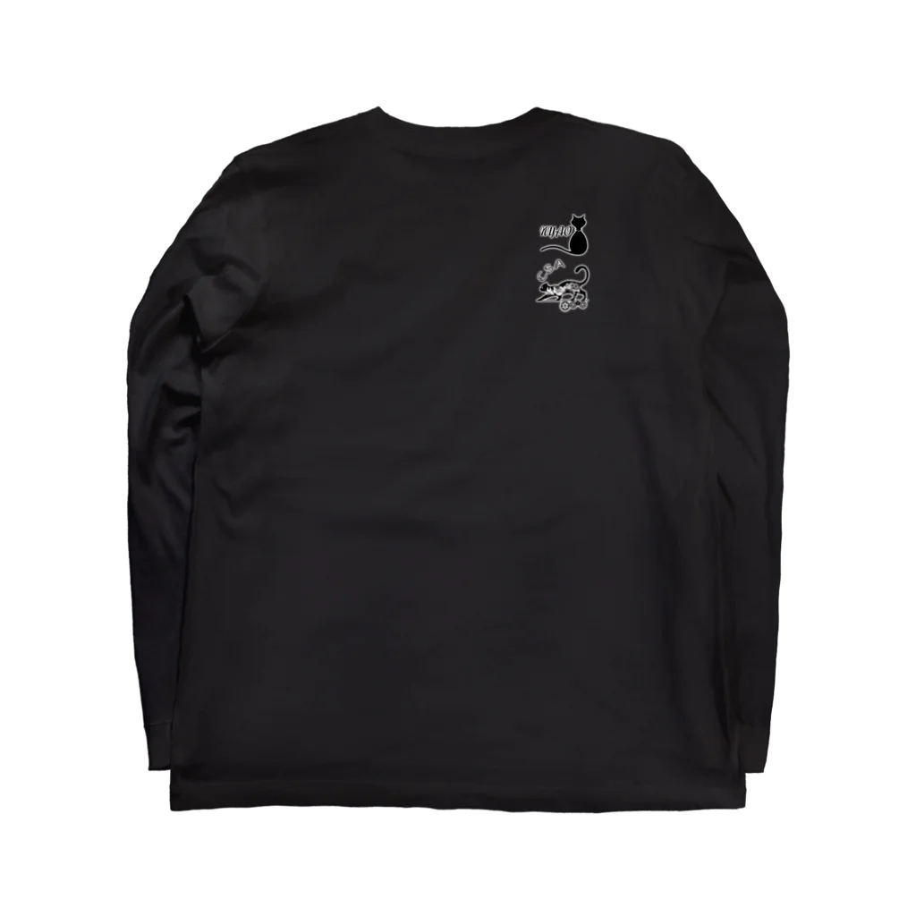 NyaoTokyoのスチームパンクな世界の王国騎士団の猫騎士 Long Sleeve T-Shirt :back