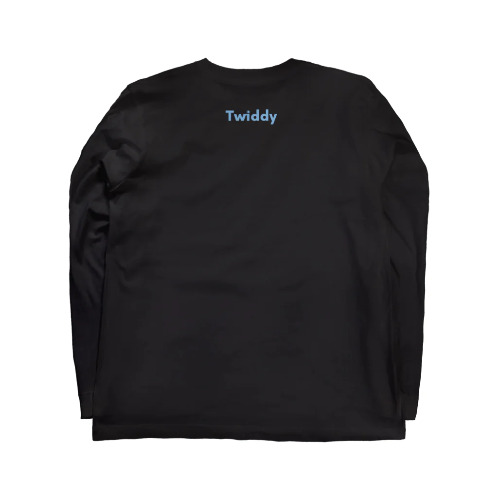 Gunji-fromTwiddyShopのTwiddy Filming Team LONG-T「THE SHADOW」 Long Sleeve T-Shirt :back