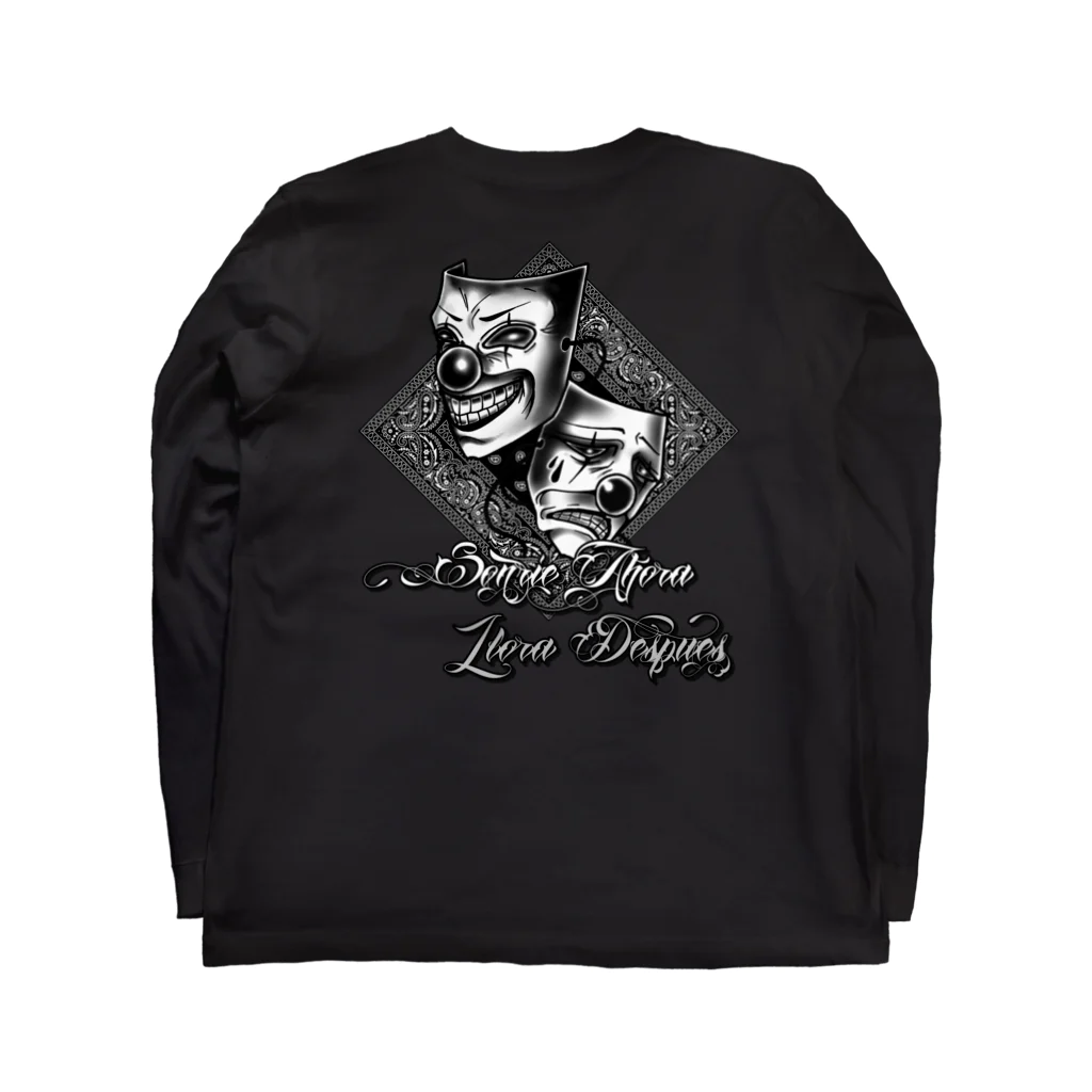 Libre WearのSonrie ahora llora despues Long Sleeve T-Shirt :back