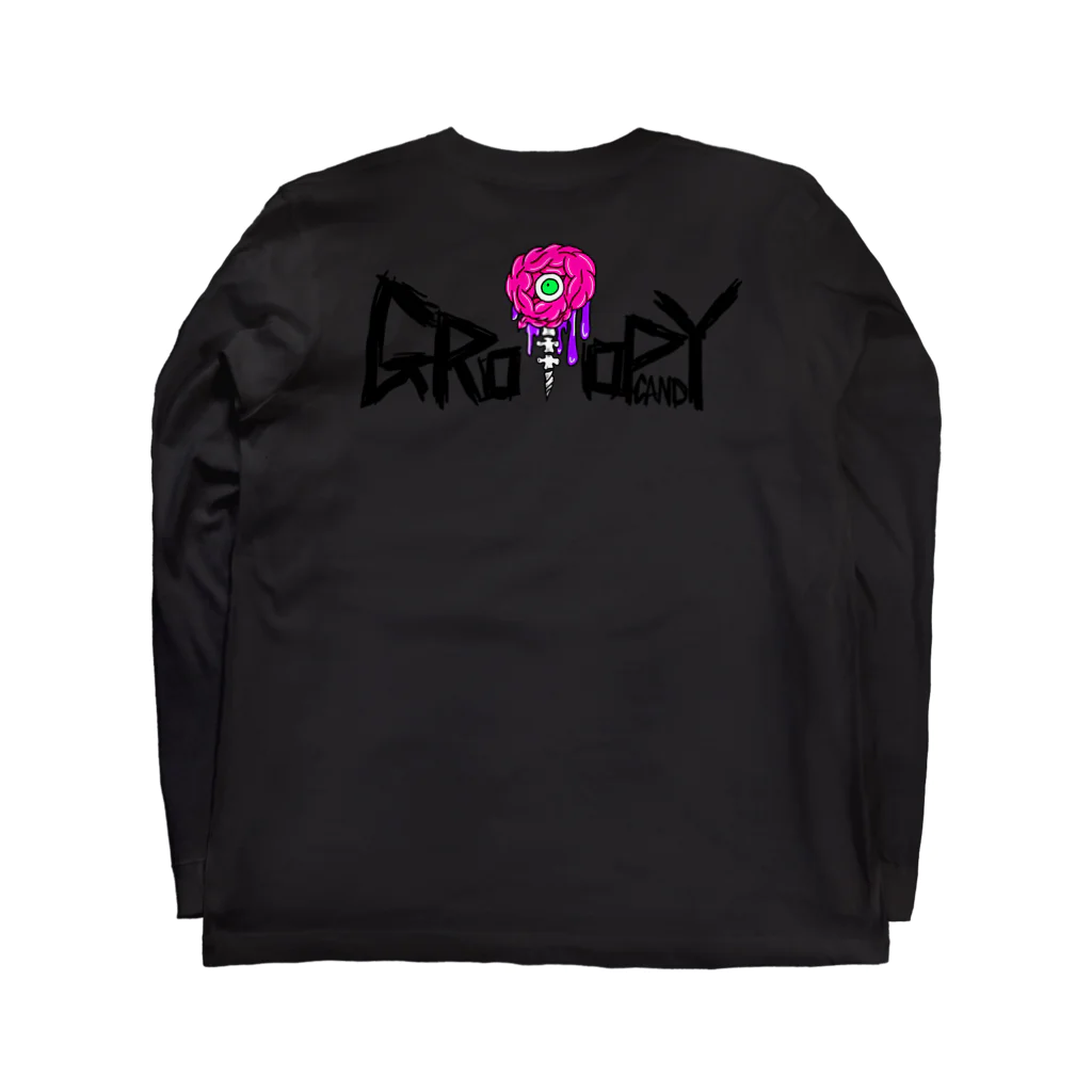 GroPopCandyのアヌビスくん Long Sleeve T-Shirt :back